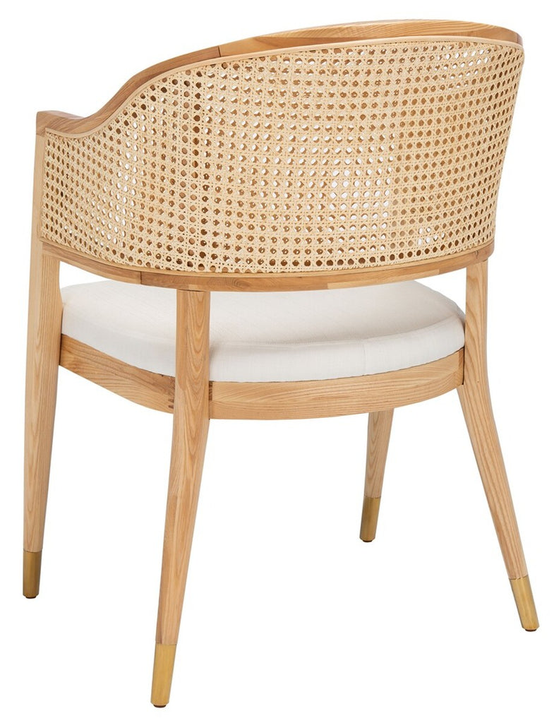 safavieh rogue rattan dining chair