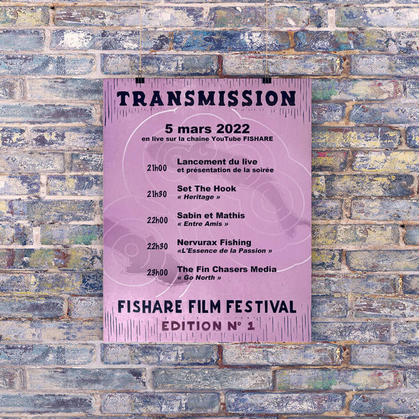 Programmation du Fishare Film Festival édition 1 : TRANSMISSION