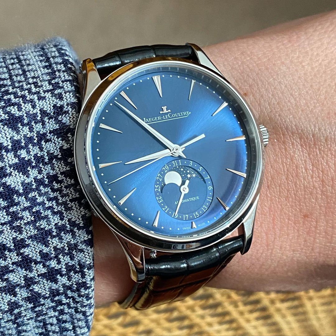 blue watch jj lecoultre