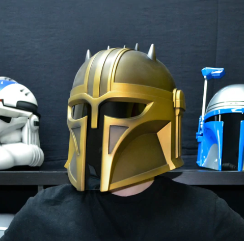 The Armorer Helmet from Star Wars / Cosplay Helmet / The Mandalorian / Star Wars Helmet