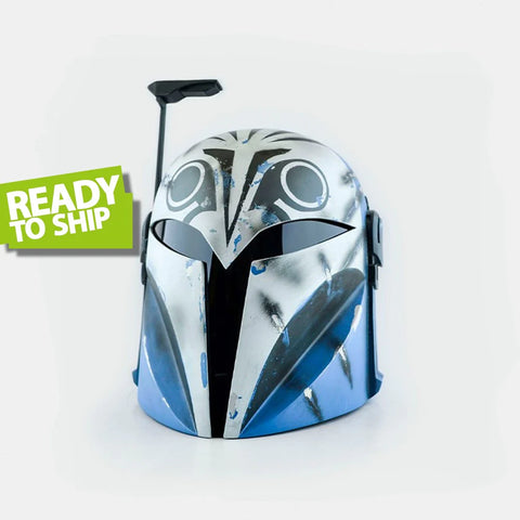 Bo-Katan Mandalorian Helmet from Star Wars Series / Cosplay Helmet / Mandalorian Helmet / Star Wars Helmet Cyber Craft