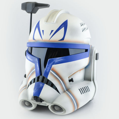 Captain Rex Clone Trooper Phase 2 Helmet from Clone Wars Series from Star Wars / Cosplay Helmet / Commander Helmet / Star Wars Helmet
