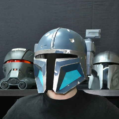 Paz Vizsla Helmet from Star Wars / Cosplay Helmet / The Mandalorian/ Star Wars Helmet