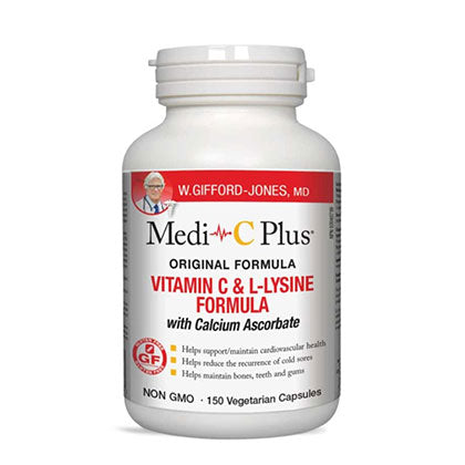 W. Gifford - Jones Medi C with Calcium, 150 caps. Helps support & maintain cardiovascular health.