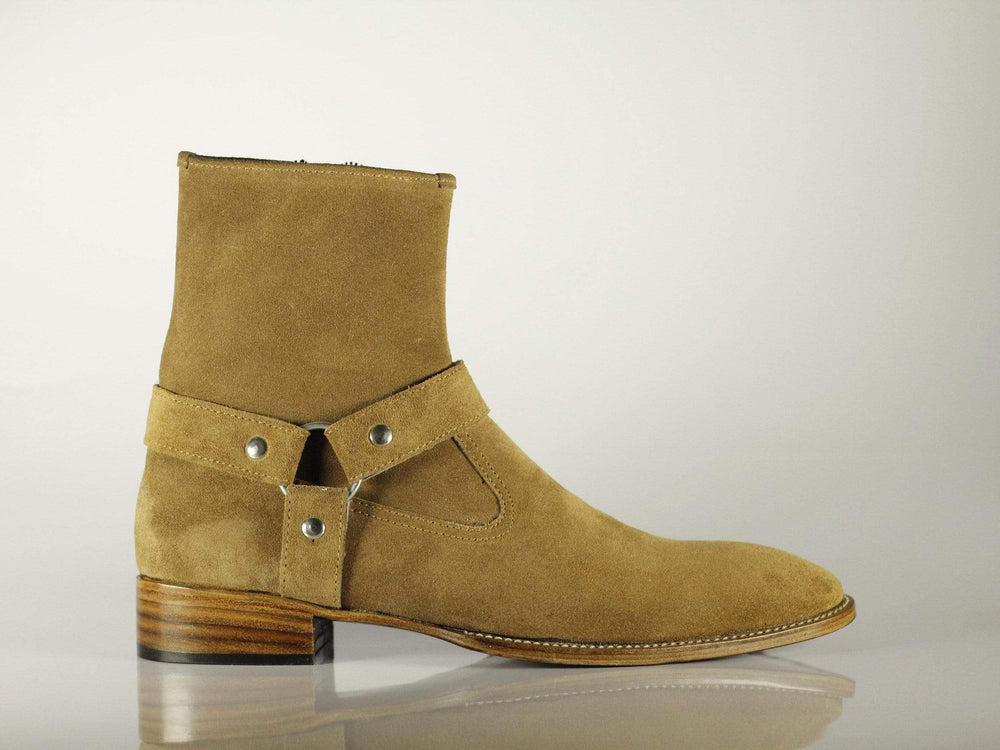 the madrid strap boots