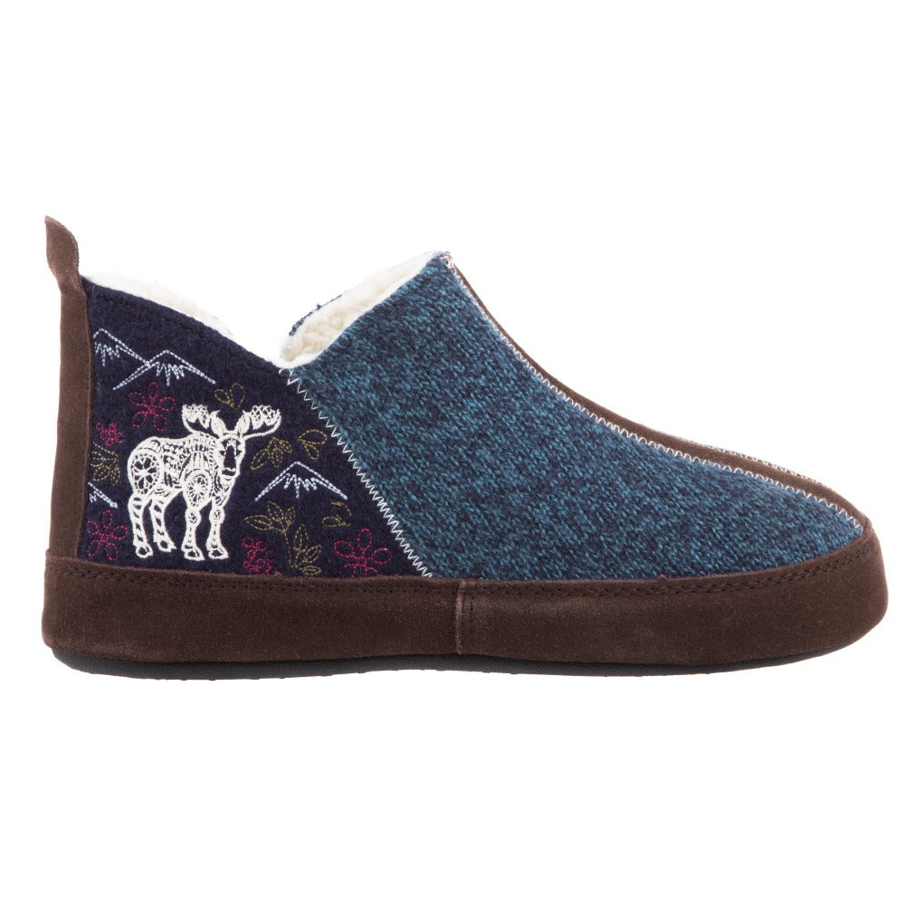 Acorn Forest Bootie Slippers For Women 
