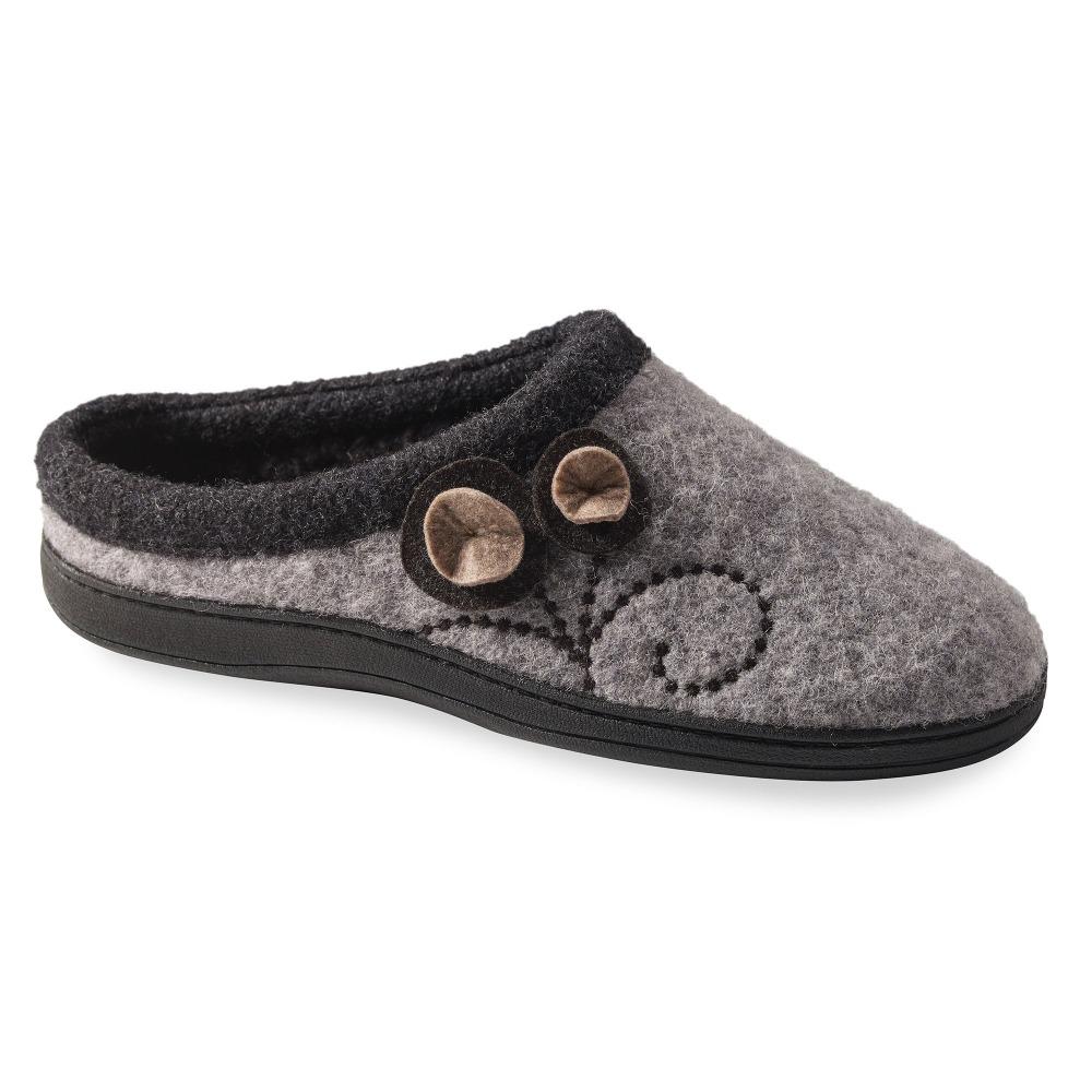 acorn boiled wool slippers