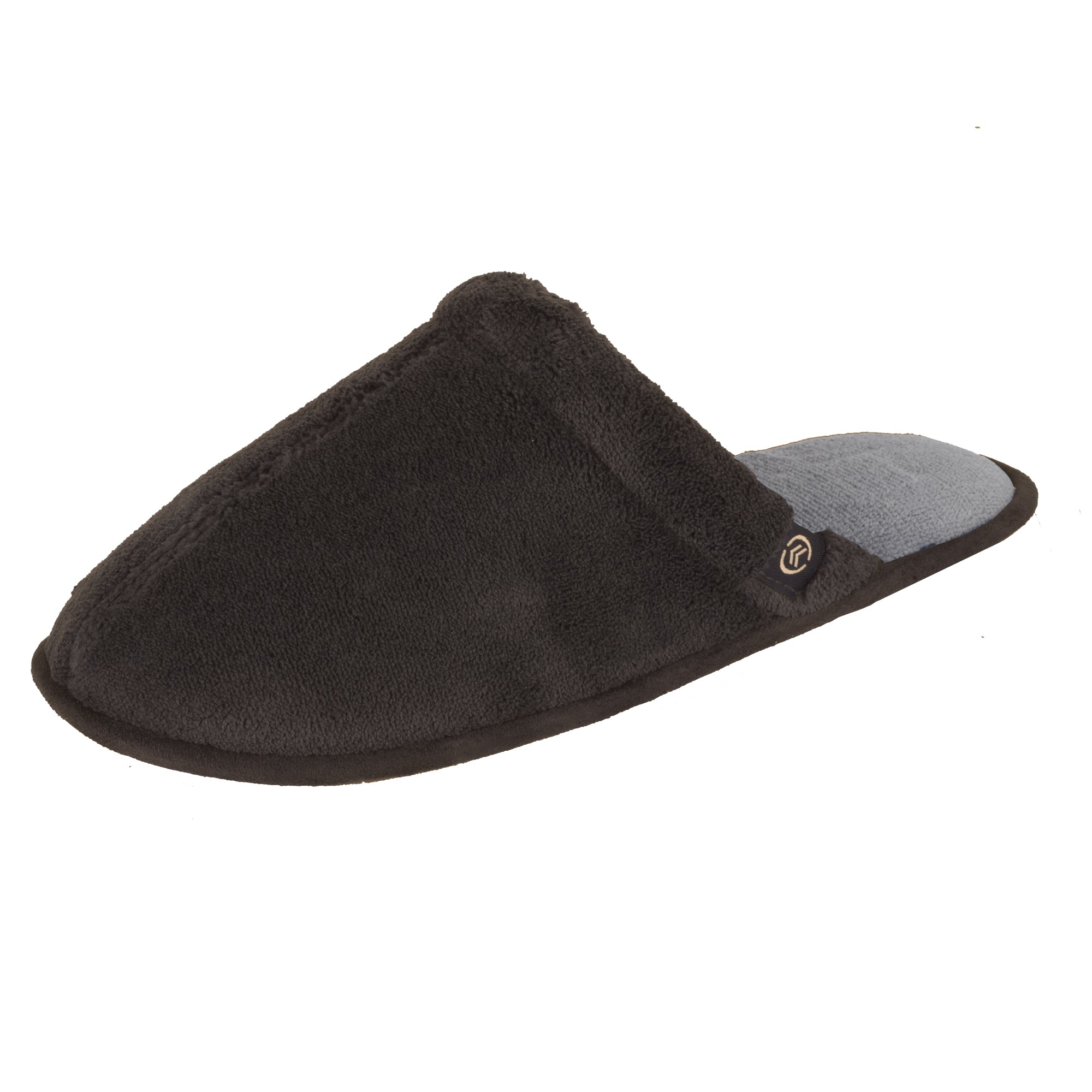 isotoner men's slippers memory foam