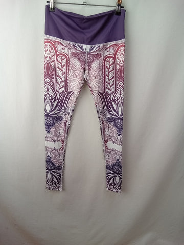 Evolution and creation cropped leggings s