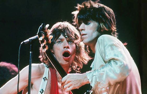 Mick Jagger and Keith Richards