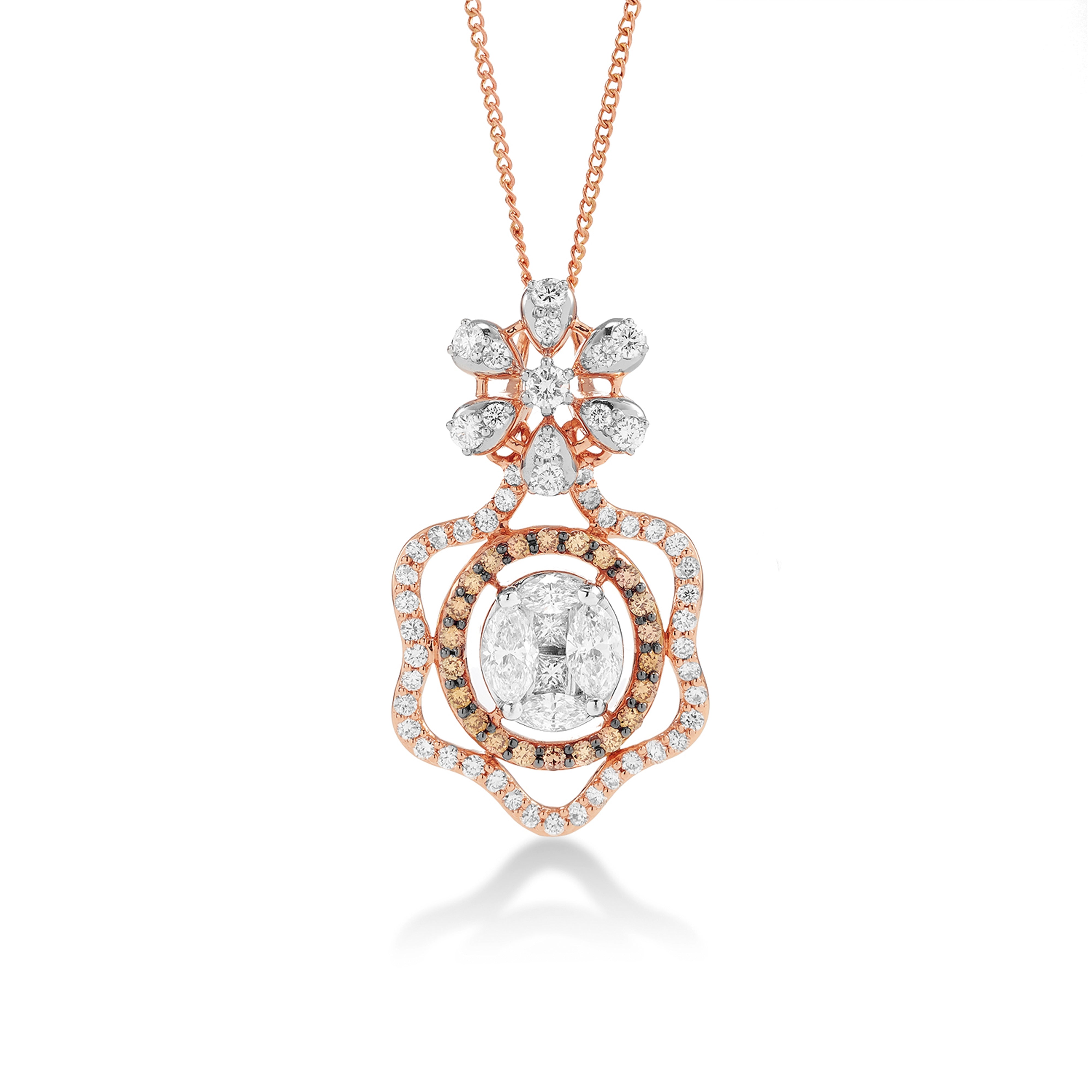 Danica: 1.2ct Ice on Fire Russian CZ Cutout Star Pendant Necklace -  Trustmark Jewelers
