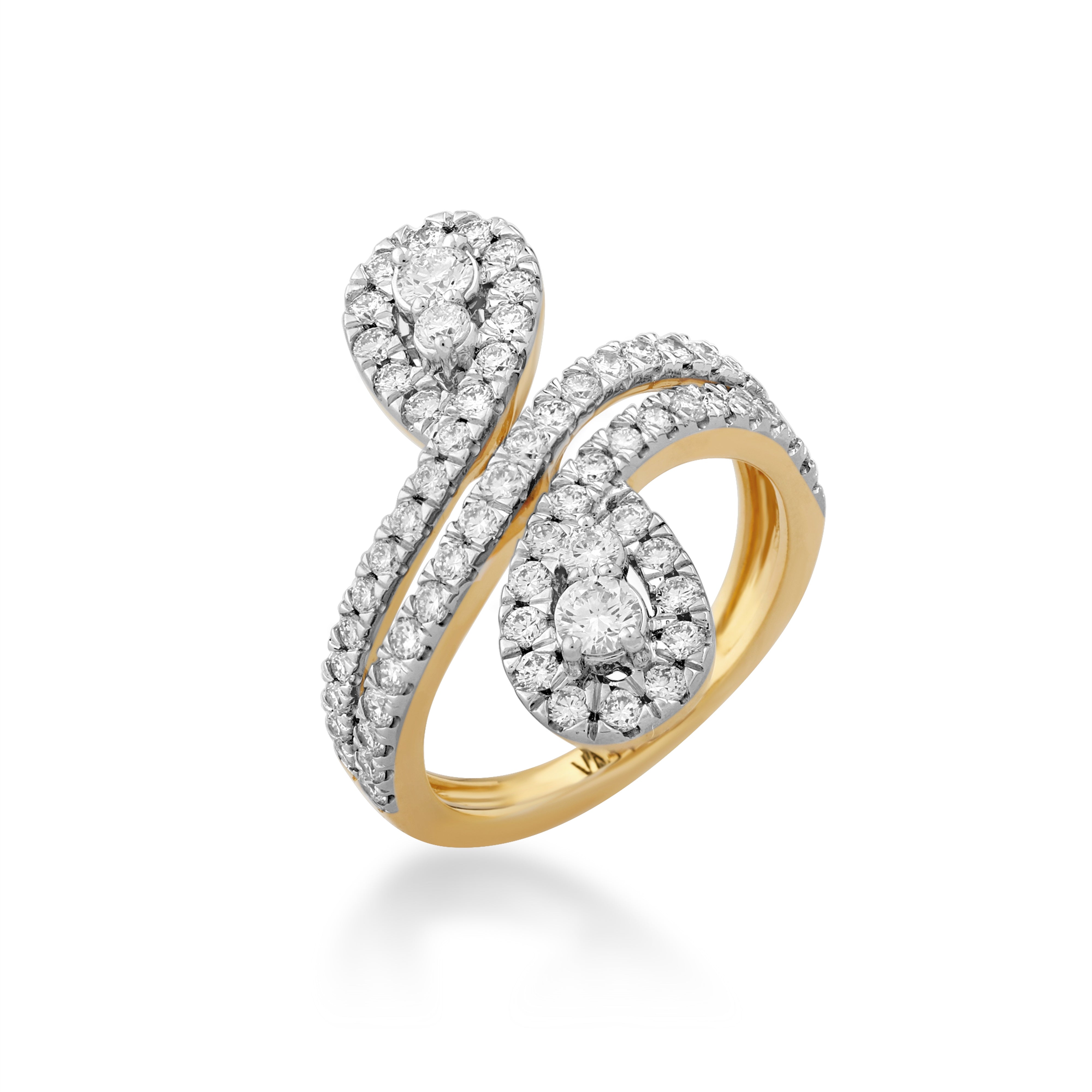 Designer Platinum Diamond Heart Ring for Women JL PT LC898 – Jewelove.US