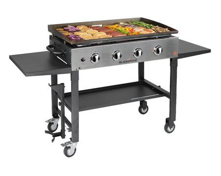 stainless steel griddle station