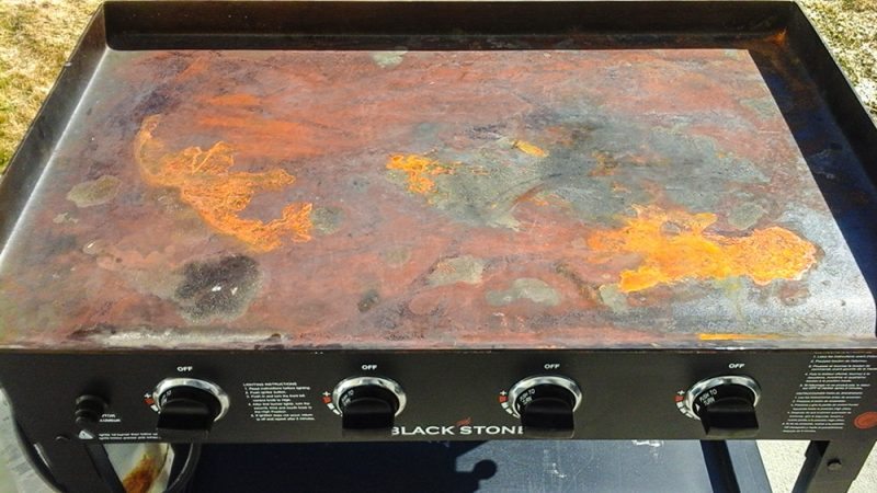 How To Remove Rust From Your Griddle Blackstone Products