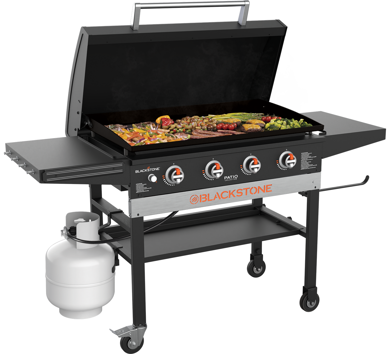 Blackstone 4-Burner 36? Griddle with Air Fryer and Hood