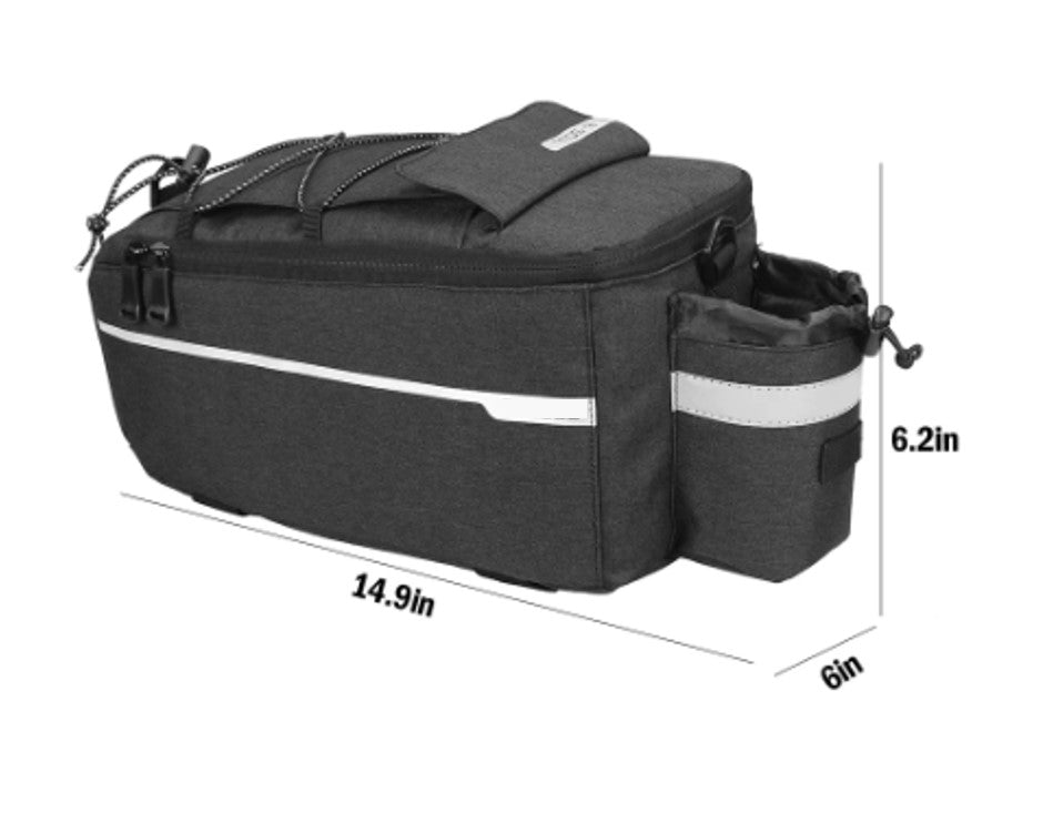 13L Bicycle Insulated Rear Rack Bag– Portable4Life