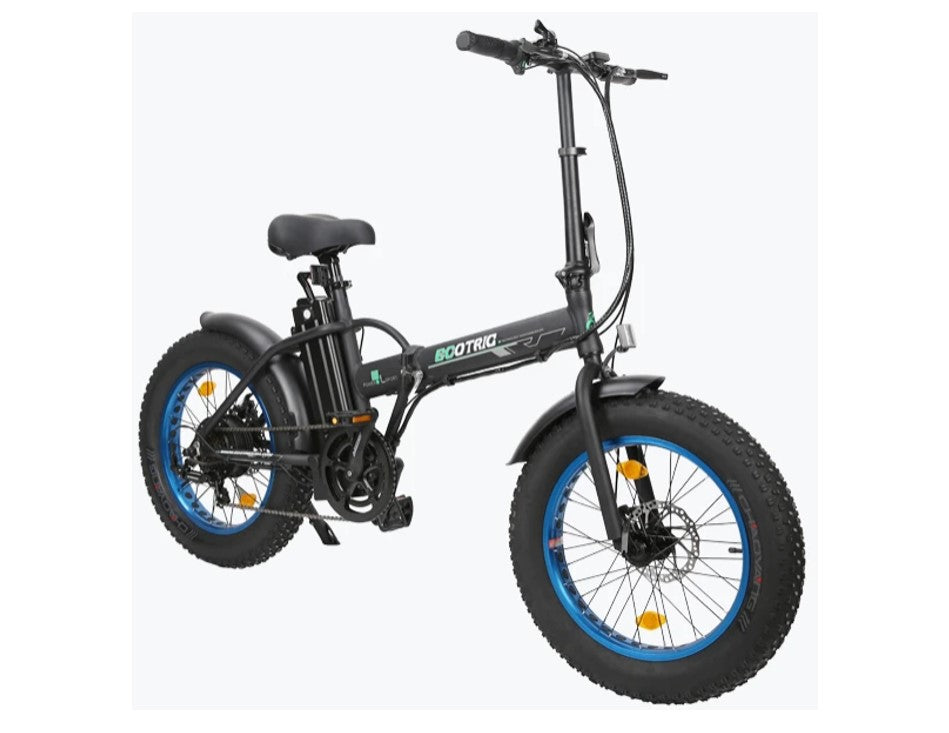 ecotric fat tire folding electric bike