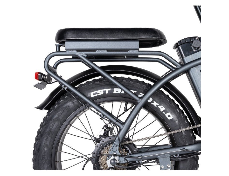 rattan folding ebike