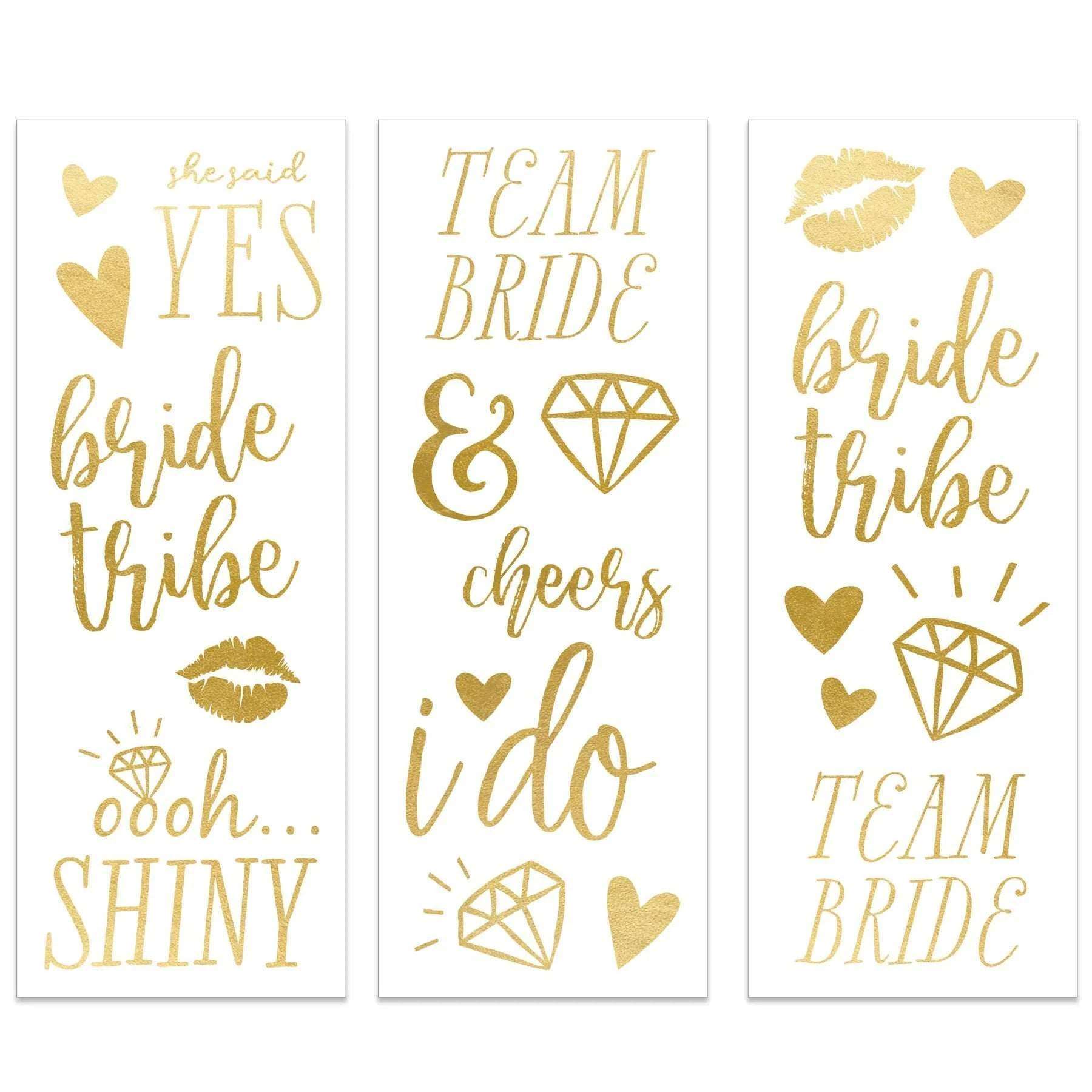 Bride To Be Temporary Tattoos