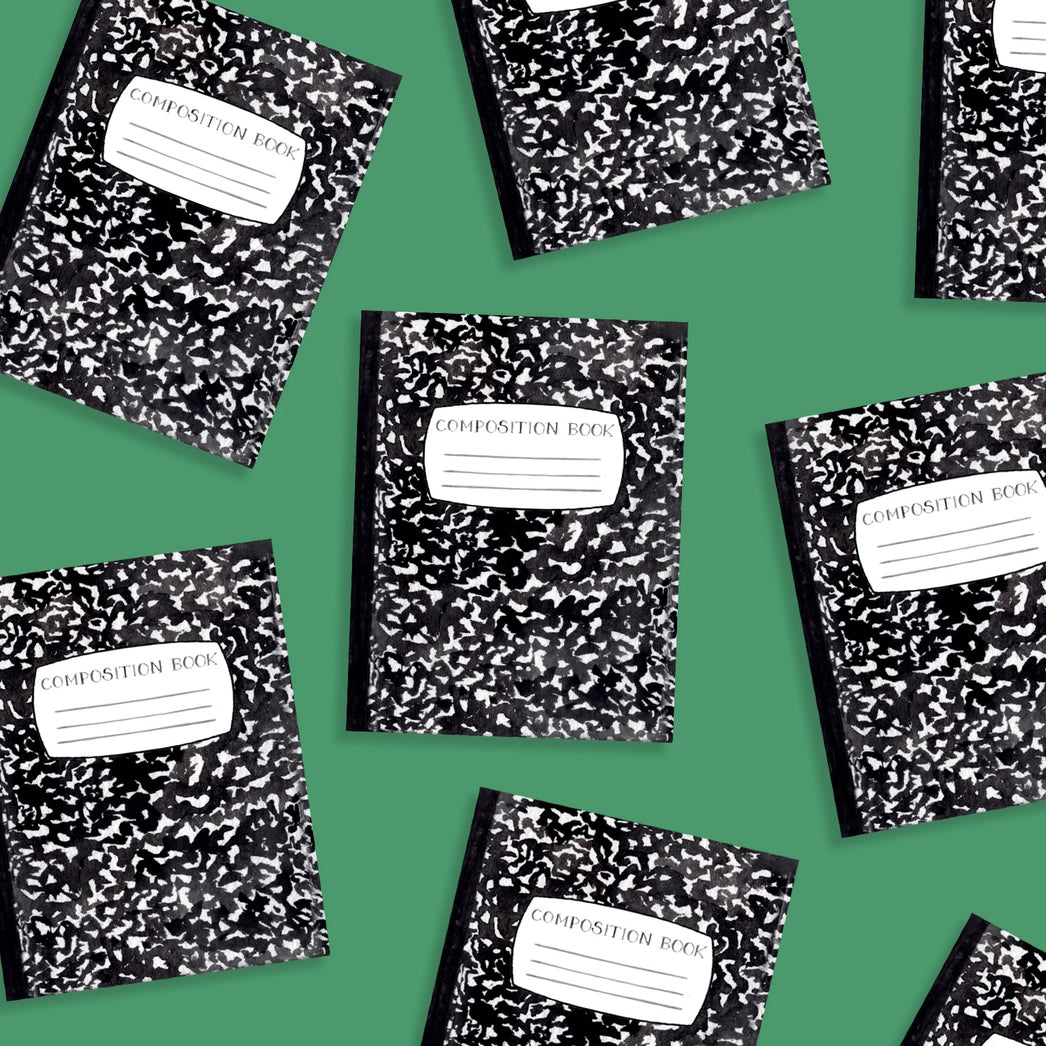 Back To School Composition Notebook Party Punchies