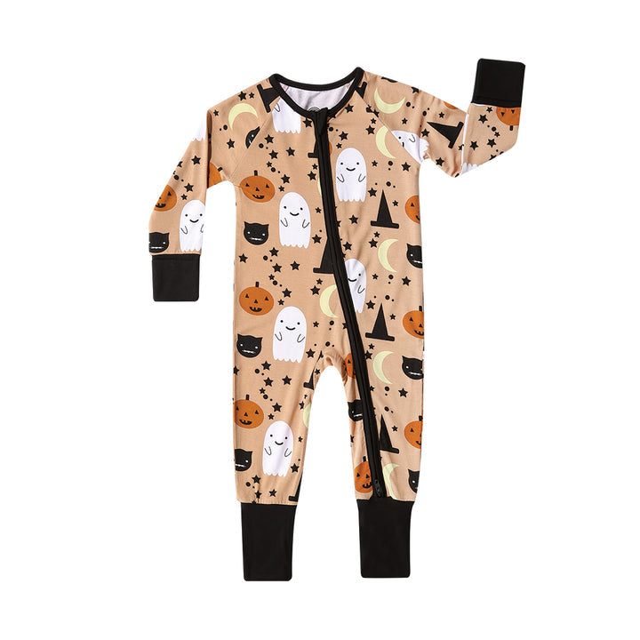 Emerson and Friends Convertible Footie Pajamas | Trick or Treat Halloween - Barn Chic Boutique product image