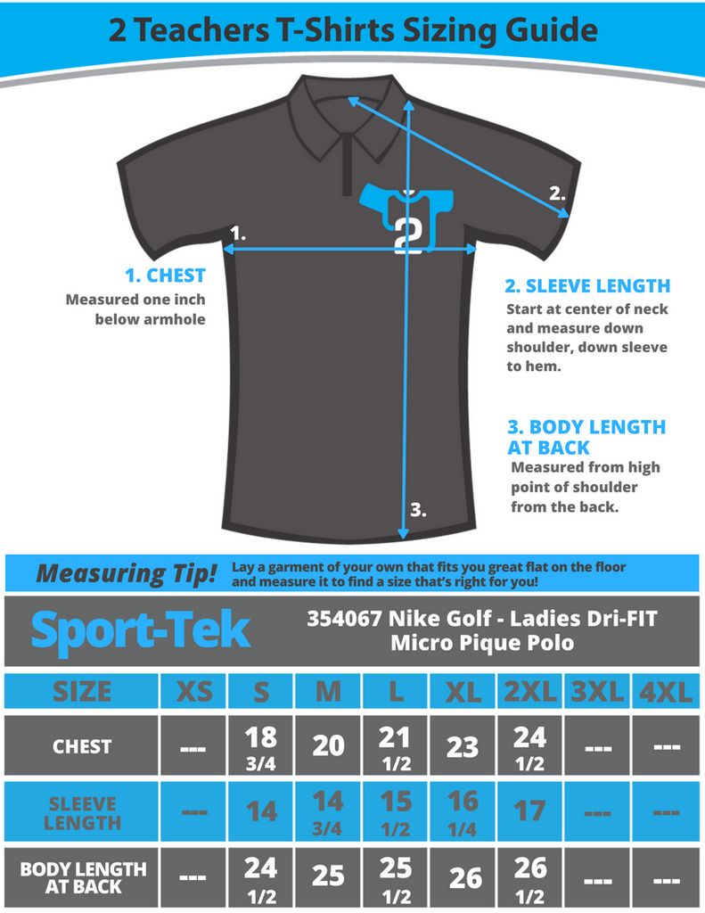 Nike Polo T Shirts Size Chart Prism Contractors & Engineers