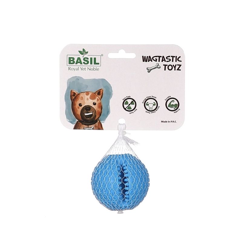 Buy Basil Dog Toys Dumbbell with Hollow Center for Treats at