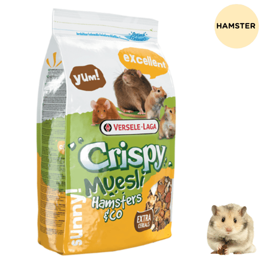 Versele Laga Crispy Muesli Rabbit Guinea Pig Hamster Food (400g)