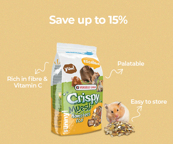 Versele-Laga Crispy Muesli Hamster Food