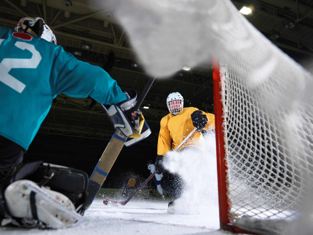 The SuperDeker is a great system to teach you how to practice hockey at home with no ice required! 