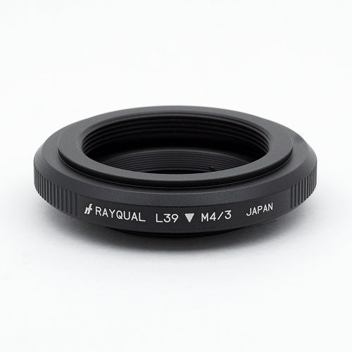 Rayqual Lens Mount Adapter for L39 Lens to Micro Four Thirds Mount Camera  ADJ type Made in Japan L39-M4/3 .ADJ