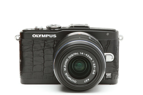 Camera Leather decoration sticker for Olympus PEN E-PL5 & E-PL6