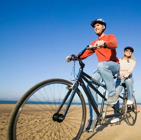 tandem bike bicycle biking