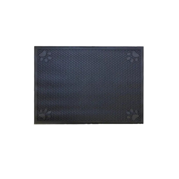 Slate Grey 23x36 Large Waterproof Pet Feeding Mat