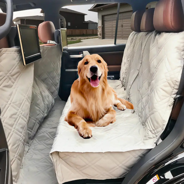 Go Buddy® Waterproof Dog Car Seat Cover for Trucks, SUV, Family Van, & Sedan