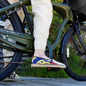 Respoke Espadrilles take a beach ride