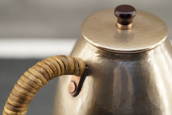 Japanese Copper Gooseneck Kettle 0.8 L | Omotenashi Square