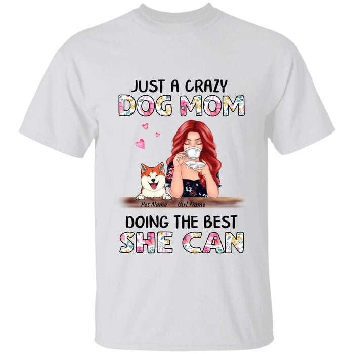 Just a crazy mom Personalized Shirts TS-TU149