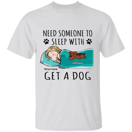 Official Sleep Shirt Couple Personalized Pet T-Shirt TS-GH173