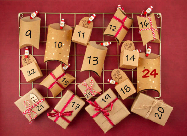 Diy Christmas Advent calendar 