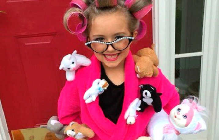 crazy cat lady costume for kids