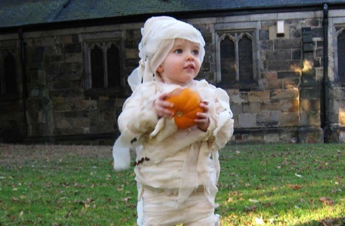 homemade mummy costume