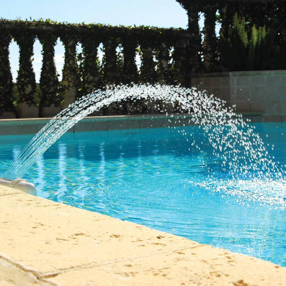 install a waterfall in your pool