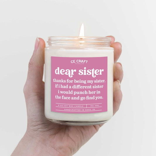 Soul Sister Definition Candle – C & E Craft Co