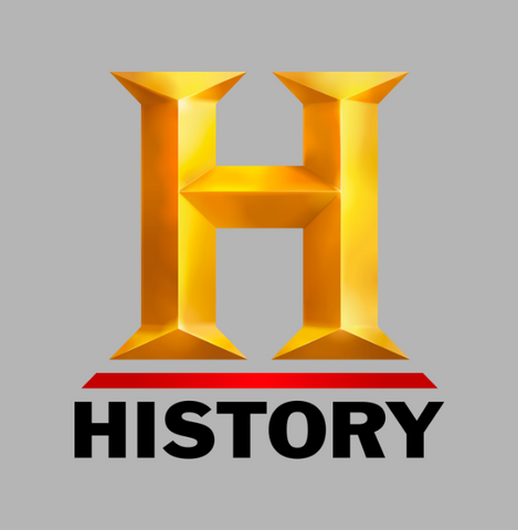 History Channel Logo With Grey Background