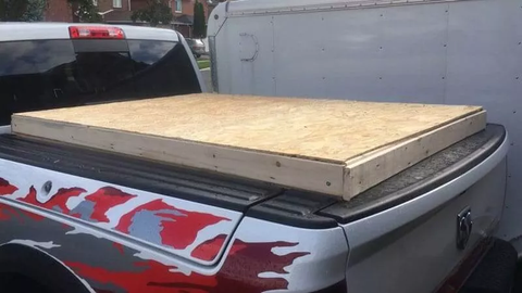 diy wooden tonneau cover