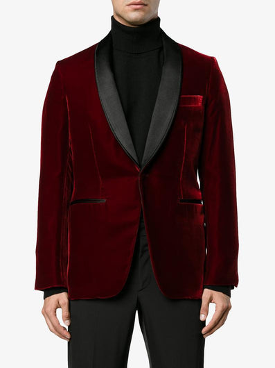 Men Burgundy Custom Made Smoking Jacket Classic Wear Modern Jacket (as1,  alpha, s, regular, regular) at  Men's Clothing store