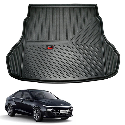 Buy Car Trunk Rear Mat Boot Dicky Mat Compatible For Toyota Glanza (2018  Onward)