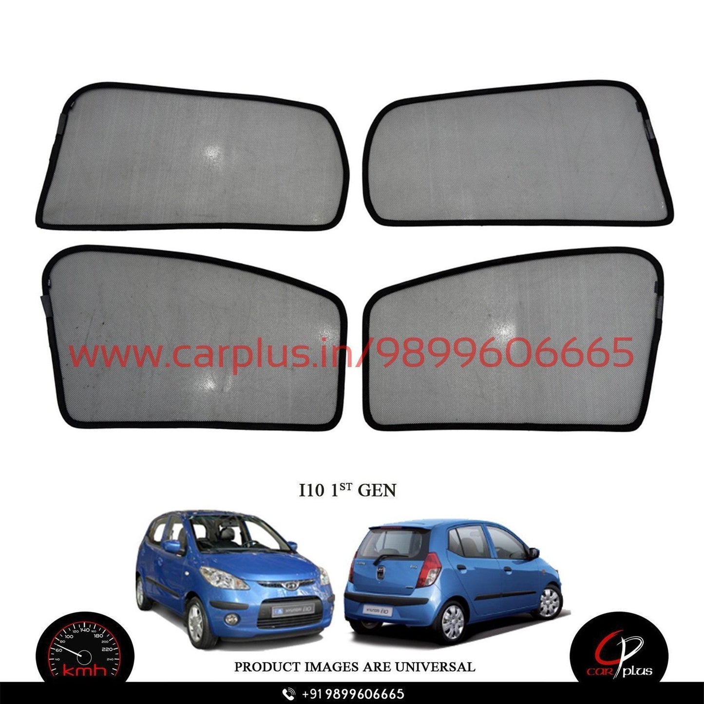 KMH Fixed Curtains For Hyundai Grand I 10 – CARPLUS