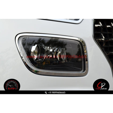 KMH Head Light Cover Chrome for Maruti Suzuki Brezza (1st GEN, Set of –  CARPLUS